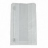 Grands sacs snack chaud en papier glassine compostable avec fenêtre NatureFlex Vegware (Lot de 500) CL688 Vegware