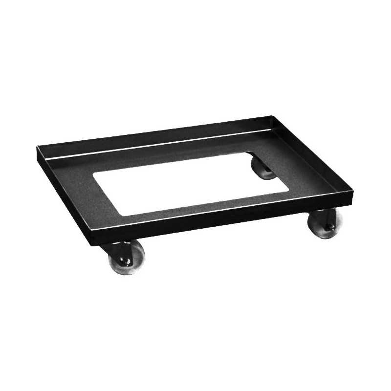 CHARIOT DE MANUTENTION INOX 304 POUR BACS 420101 L2G CHARIOT DE MANUTENTION INOX 304 POUR BACS 420101 L2G
