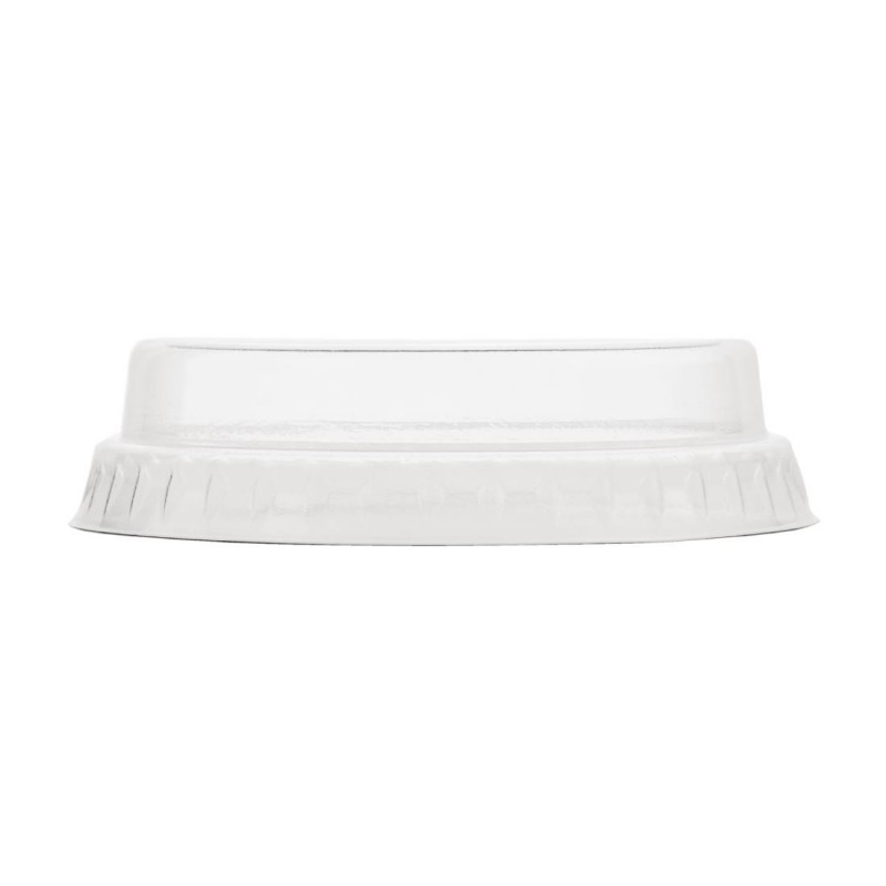 Couvercles plats pleins compostables en PLA Vegware 20 cl (Lot de 1000) CL701 Vegware Couvercles plats pleins compostables en PLA Vegware 20 cl (Lot de 1000) CL701 Vegware