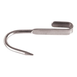 CROCHET COULISSANT INOX 304 POUR BARRE LISSE 03441 L2G