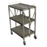 DESSERTE INOX PLIABLE 3 NIVEAUX 101001-2 L2G
