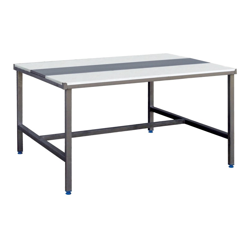 TABLE DECOUPE MIXTE FACE A FACE, CHASSIS INOX 304, 120901 L2G TABLE DECOUPE MIXTE FACE A FACE, CHASSIS INOX 304, 120901 L2G