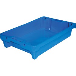 BAC DE CRIÉE EMBOITABLE ET GERBABLE AVEC DRAINAGE 2001 L2G