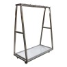 CHARIOT A CARCASSES INOX 304, 1 NIVEAU DE BARRE 430503 L2G