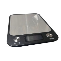 BALANCE ELECTRONIQUE A PILES, PLATEAU INOX 4797 L2G