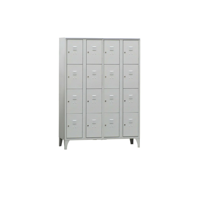 ARMOIRE VESTIAIRE MULTICASES, 4 COLONNE 16 CASES 4C-16CA L2G