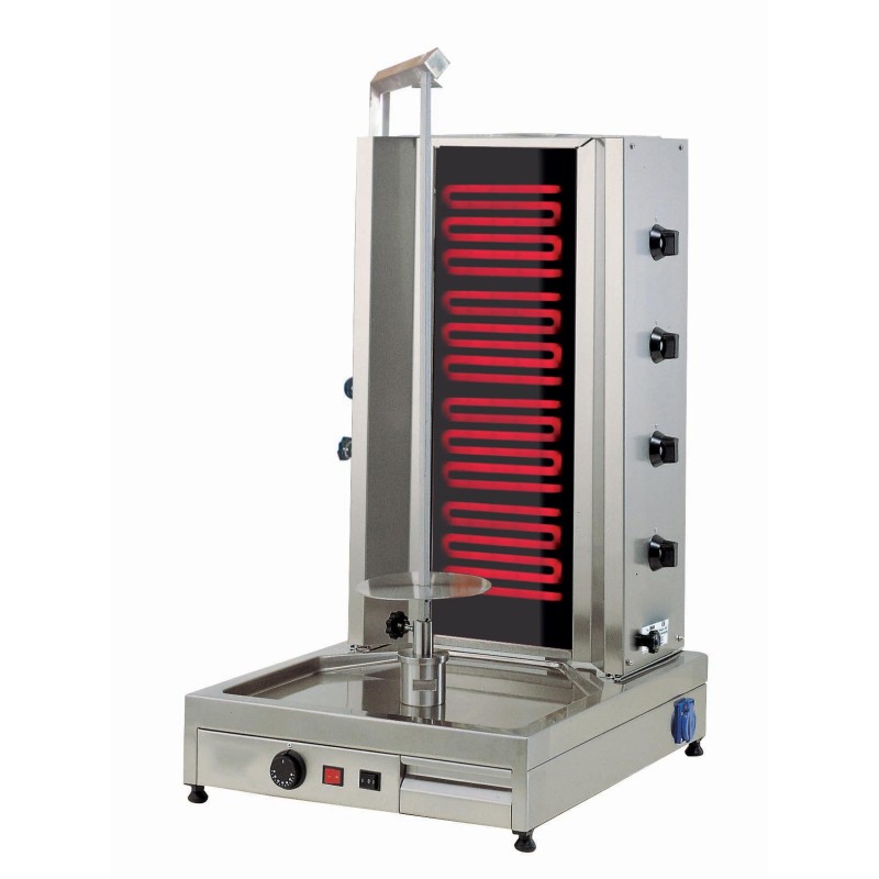 MACHINE A KEBAB ELECTRIQUE, 4 RADIANS INDEPENDANTS 4EU-W L2G MACHINE A KEBAB ELECTRIQUE, 4 RADIANS INDEPENDANTS 4EU-W L2G