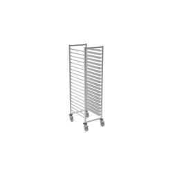 ECHELLE SOUDEE INOX A GLISSIERES MIXTE 600X400 MM 4RFCP-SCHM64GN-20 L2G