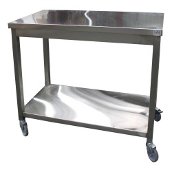 TABLE DE SERVICE INOX 304 SOUDEE, CENTRALE, 4RTZ100-STC106 L2G