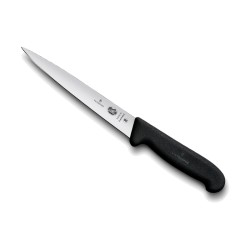 COUTEAU FILET SOLE VICTORINOX MANCHE NOIR SURMOULE 5.3703.16 L2G
