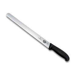 COUTEAU JAMBON VICTORINOX, MANCHE NOIR SURMOULE 5.4233.30 L2G
