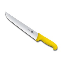 COUTEAU BOUCHER VICTORINOX MANCHE JAUNE SURMOULE 5.5208.20 L2G