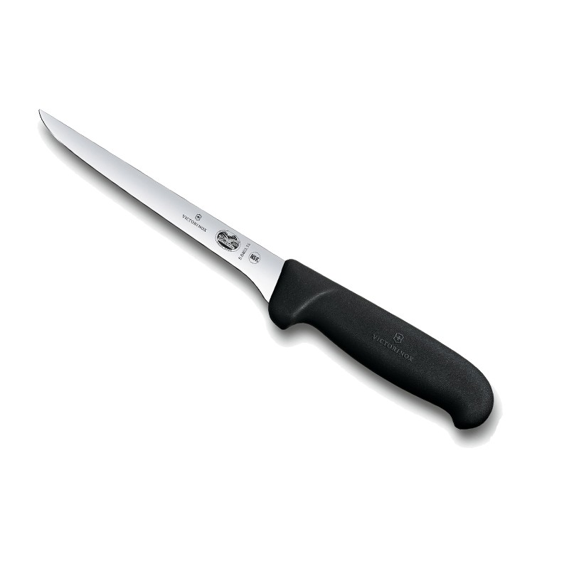 COUTEAU DESOSSER VICTORINOX, MANCHE NOIR SURMOULE 5.6403.12 L2G COUTEAU DESOSSER VICTORINOX, MANCHE NOIR SURMOULE 5.6403.12 L2G