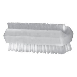 BROSSE A ONGLES 2 FACES COULEUR BLANCHE 501 L2G