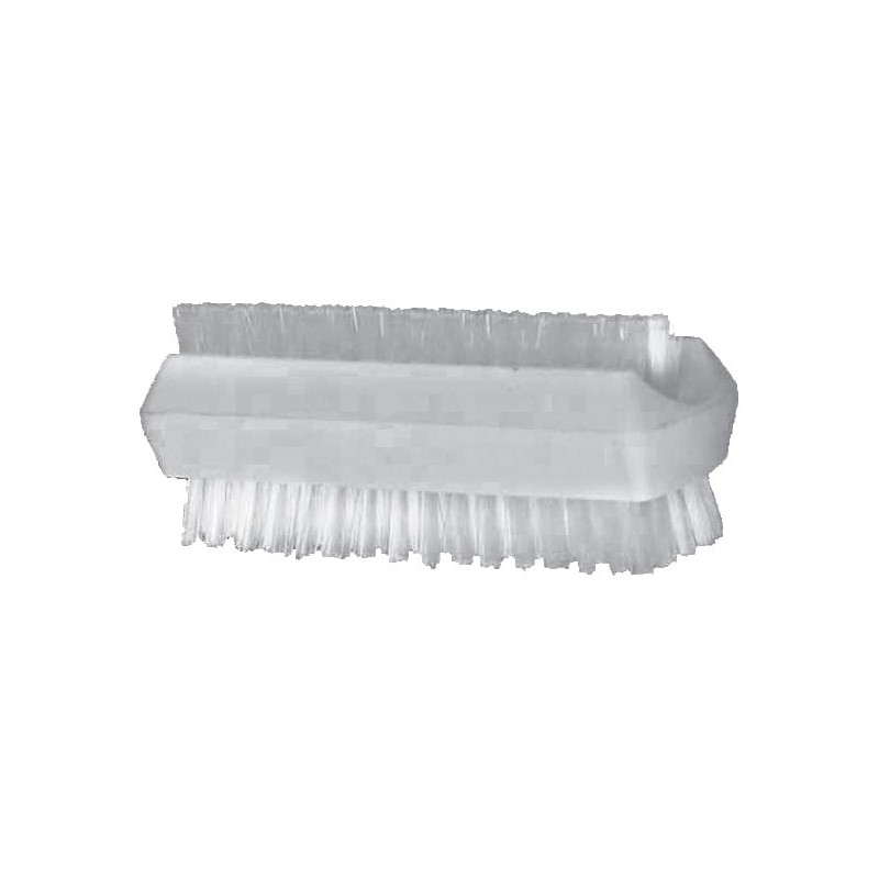 BROSSE A ONGLES 2 FACES COULEUR BLANCHE 501 L2G