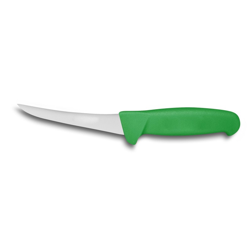 COUTEAU DESOSSEUR LAME COURBE MANCHE SURMOULE VERT 5025-15 L2G COUTEAU DESOSSEUR LAME COURBE MANCHE SURMOULE VERT 5025-15 L2G