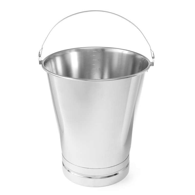 SEAU INOX AVEC GRADUATIONS ET PIED RENFORCE 516706 L2G SEAU INOX AVEC GRADUATIONS ET PIED RENFORCE 516706 L2G