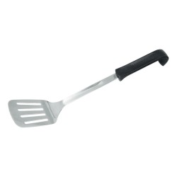 SPATULE PERFOREE INOX MANCHE POLYPROPYLENE NOIR 529409 L2G
