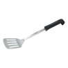 SPATULE PERFOREE INOX MANCHE POLYPROPYLENE NOIR 529409 L2G
