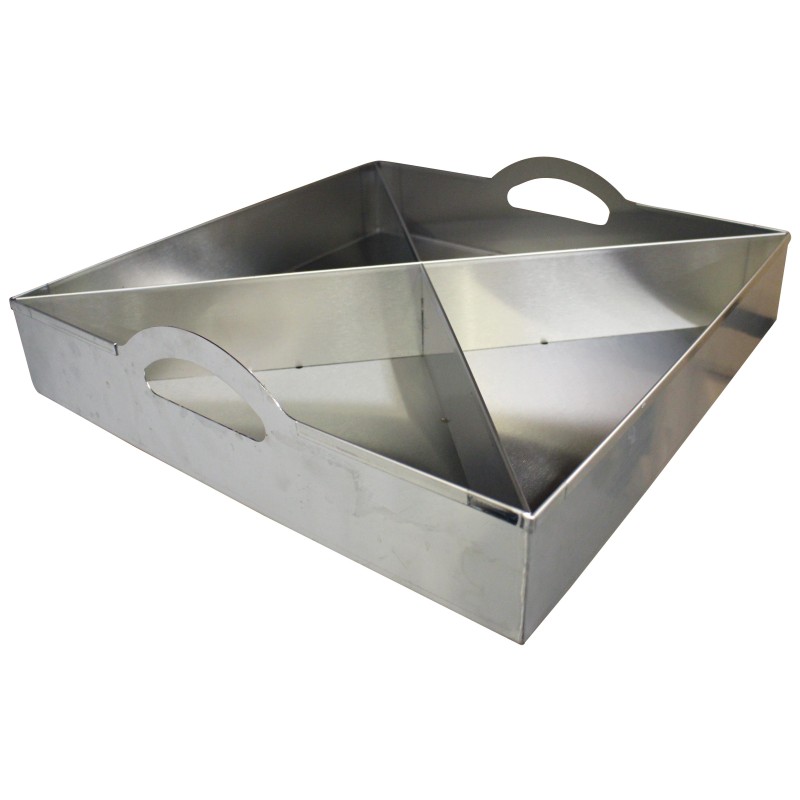 BAC INOX 304 AVEC 2 POIGNEES SUR LES COTES 53013 L2G BAC INOX 304 AVEC 2 POIGNEES SUR LES COTES 53013 L2G