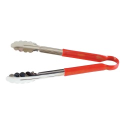 PINCE DU CHEF INOX, MANCHE ROUGE 533237 L2G