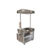 MEUBLE DE DEGUSTATION INOX 304, EQUIPE D'UNE 54118 L2G