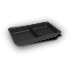 PLAQUE DE CUISSON ALU TEFLONNEE, FOND NERVURE  55333GS L2G