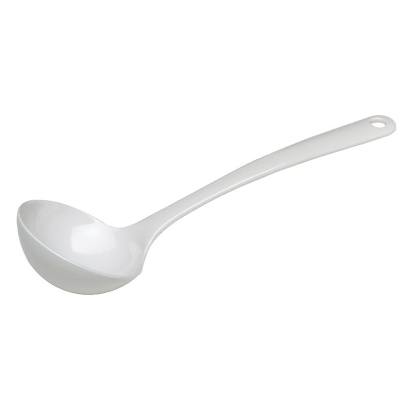 CUILLERE A SOUPE MELAMINE BLANCHE 563700 L2G CUILLERE A SOUPE MELAMINE BLANCHE 563700 L2G