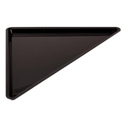 PLAT PLEXIGLAS NOIR TRIANGLE 270/270X365X17MM 5639N L2G