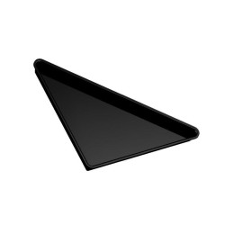 PLAT GRAND TRIANGLE PLEXIGLASS NOIR P.50 5641N L2G