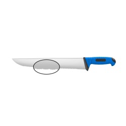 COUTEAU POISSON MICRODENTE, MANCHE BLEU L-420 6411-42 L2G