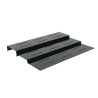 ESCALIER 3 MARCHES PLEXIGLAS NOIR 6824N L2G