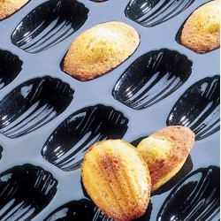 MOULE FLEXIPAN 600X400 MM POUR 40 MADELEINES 72809 L2G