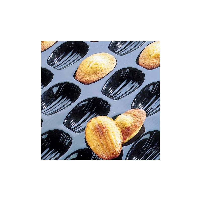 MOULE FLEXIPAN 600X400 MM POUR 40 MADELEINES 72809 L2G MOULE FLEXIPAN 600X400 MM POUR 40 MADELEINES 72809 L2G