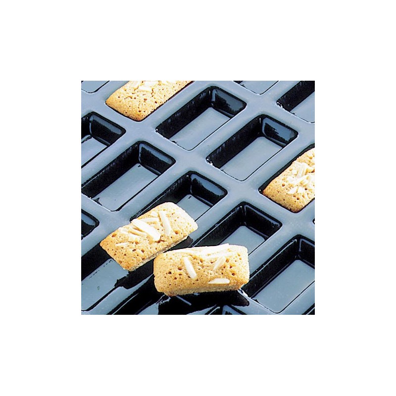 MOULE FLEXIPAN 600X400 MM POUR 24 FINANCIERS 72811 L2G MOULE FLEXIPAN 600X400 MM POUR 24 FINANCIERS 72811 L2G