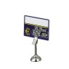 PORTE ETIQUETTE SUR SOCLE + PINCE H 50MM - 72830 L2G