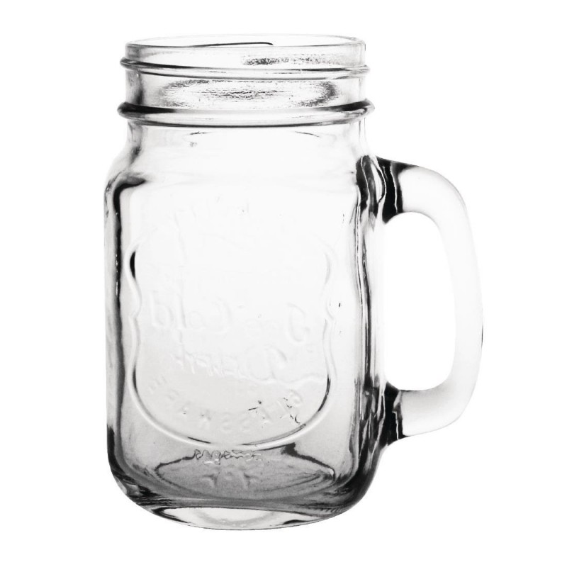Bocaux avec anse Olympia 450ml (lot de 12) CM698 Olympia Bocaux avec anse Olympia 450ml (lot de 12) CM698 Olympia