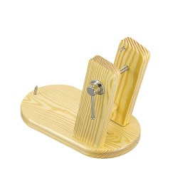 SERRE JAMBON PIN NATUREL POIGNEE 74471 L2G