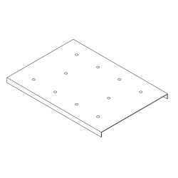 GRILLE D'EGOUTTAGE POUR BACS 3172 OU 3172LL 80216 L2G