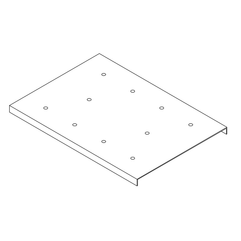 GRILLE D'EGOUTTAGE POUR BACS 3172 OU 3172LL 80216 L2G GRILLE D'EGOUTTAGE POUR BACS 3172 OU 3172LL 80216 L2G