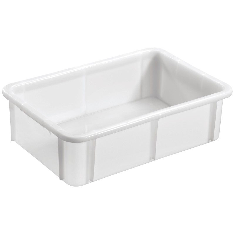 BAC ALIMENTAIRE A LEVAIN EN POLYPROPYLENE BLANC 80230 L2G BAC ALIMENTAIRE A LEVAIN EN POLYPROPYLENE BLANC 80230 L2G