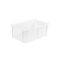 BAC ALIMENTAIRE A LEVAIN EN POLYPROPYLENE BLANC 80231 L2G