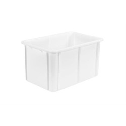 BAC ALIMENTAIRE A LEVAIN EN POLYPROPYLENE BLANC 80232 L2G