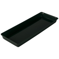 PLAT RECTANGULAIRE NOIR PLEXI 5GN1/4-40 8126N L2G