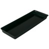 PLAT RECTANGULAIRE NOIR PLEXI 5GN1/4-40 8126N L2G