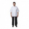 Veste chef unisexe Chef Works Executive Capri blanche EU56 A915-56 Chef Works