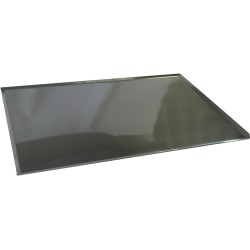 PLAQUE INOX 600*400 BORDS PINCES 83110 L2G
