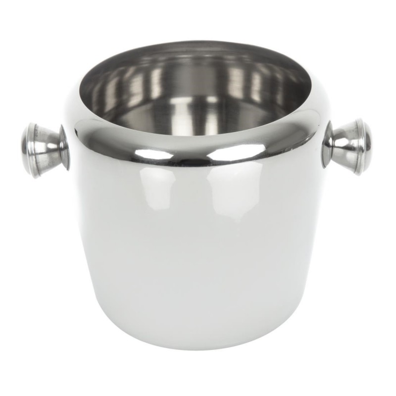 Mini seau à glace inox Olympia 1L CM863 Olympia Mini seau à glace inox Olympia 1L CM863 Olympia