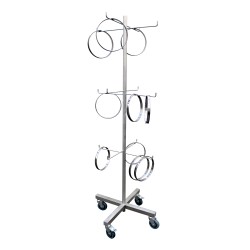 ARBRE A CROCHETS INOX AISI 304, 3 NIVEAUX 840602 L2G