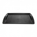 Plateau self-service avec poignées noir Olympia Kristallon 420mm CM940 Olympia